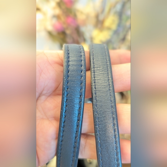 Chanel‎ Blue Denim Sequin Deauville Tote Bag - Picture 12 of 16